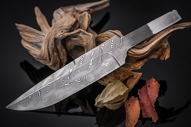 Manufacturing of Damascus steel blades