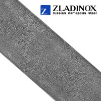 Damascus steel billet ZDI-1416 ("wild" pattern, 600 layers)