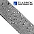 Damascus steel billet ZD-1407 ("big rose" pattern, 300 layers)