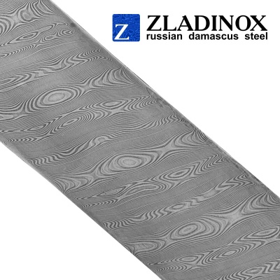Damascus steel billet ZDI-1014 ("twist" pattern, 150 layers)